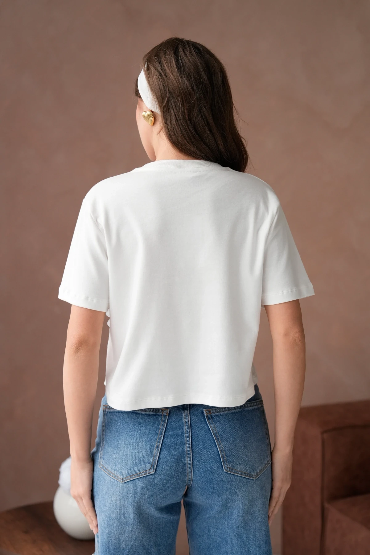 Kısa Basic T-Shirt