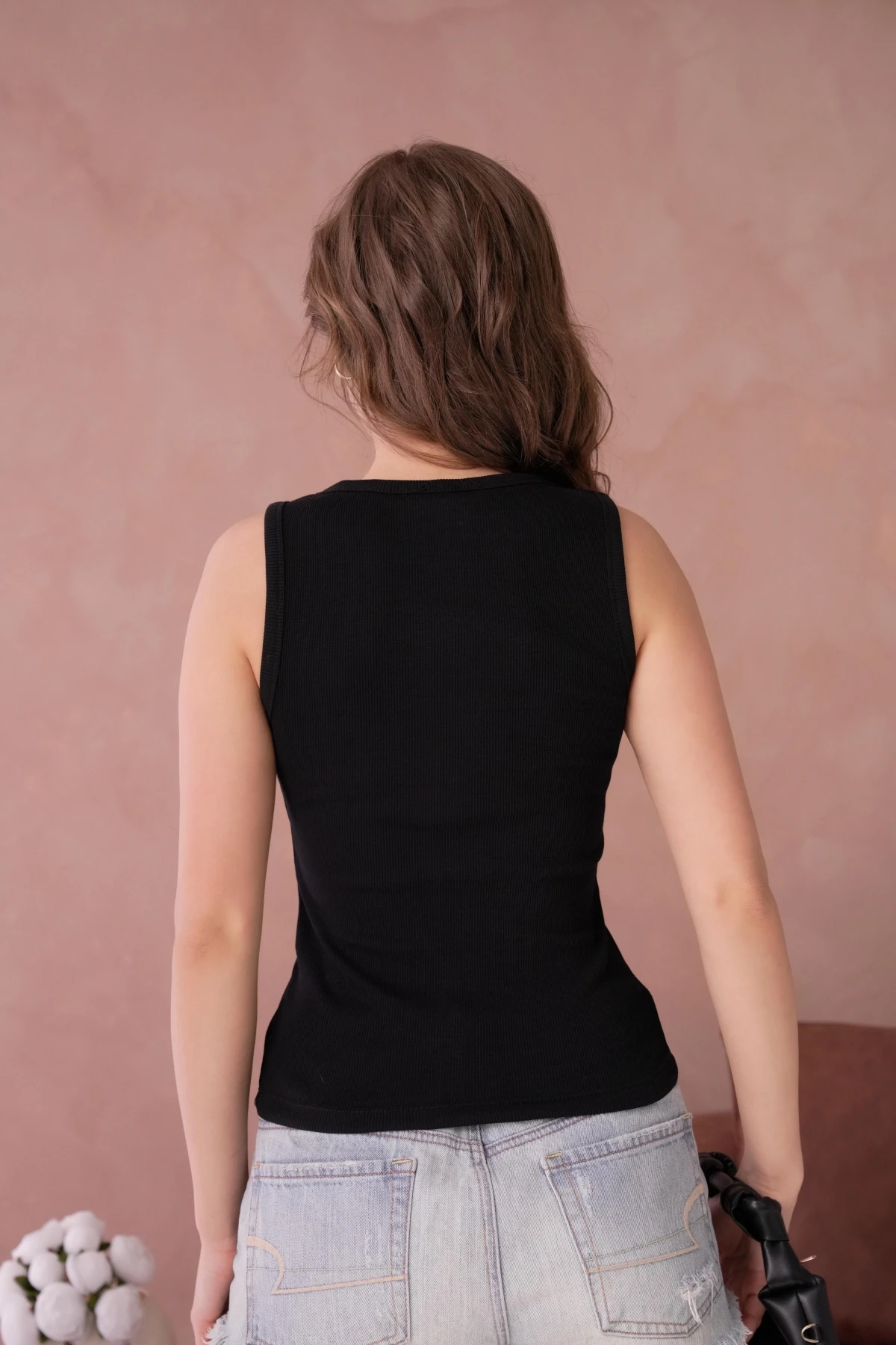 Aksesuar Detaylı Slim Fit Basic Atlet