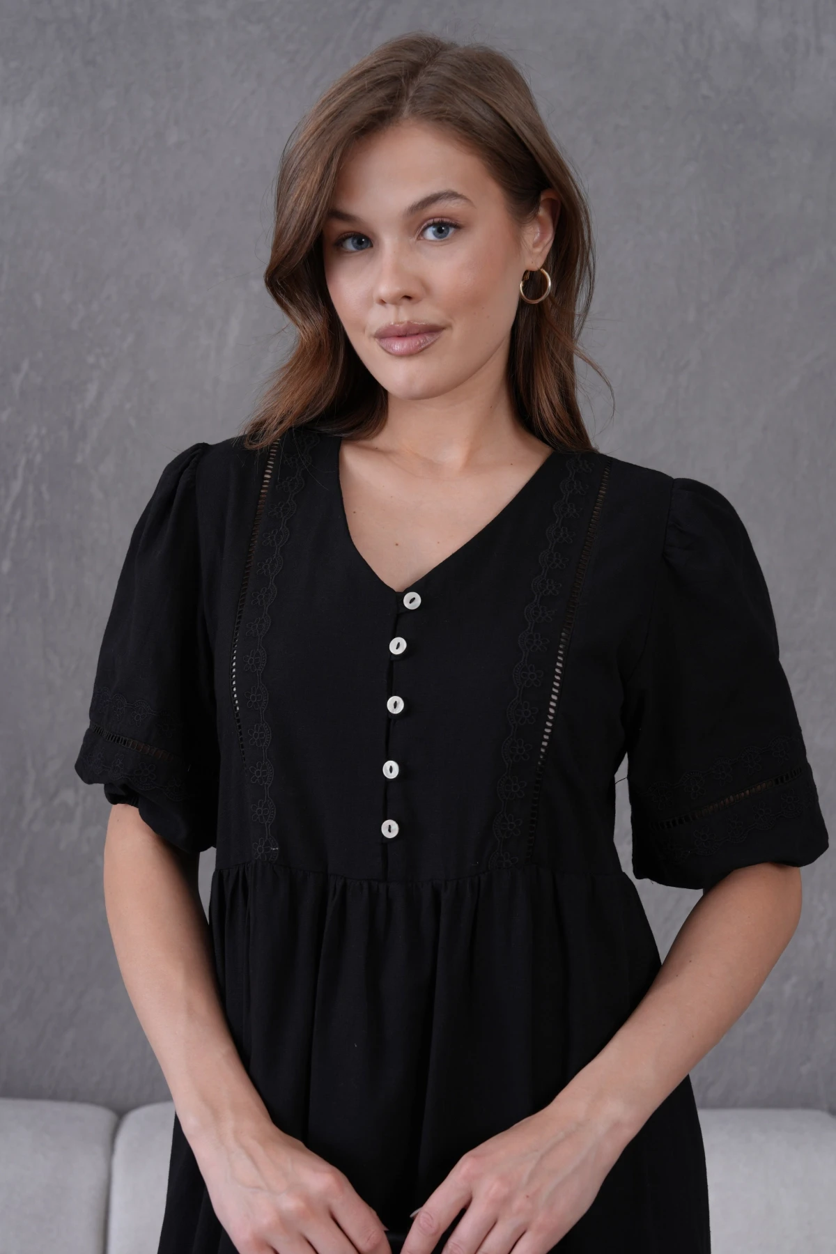 Astarlı Yazlık Rahat Elbise