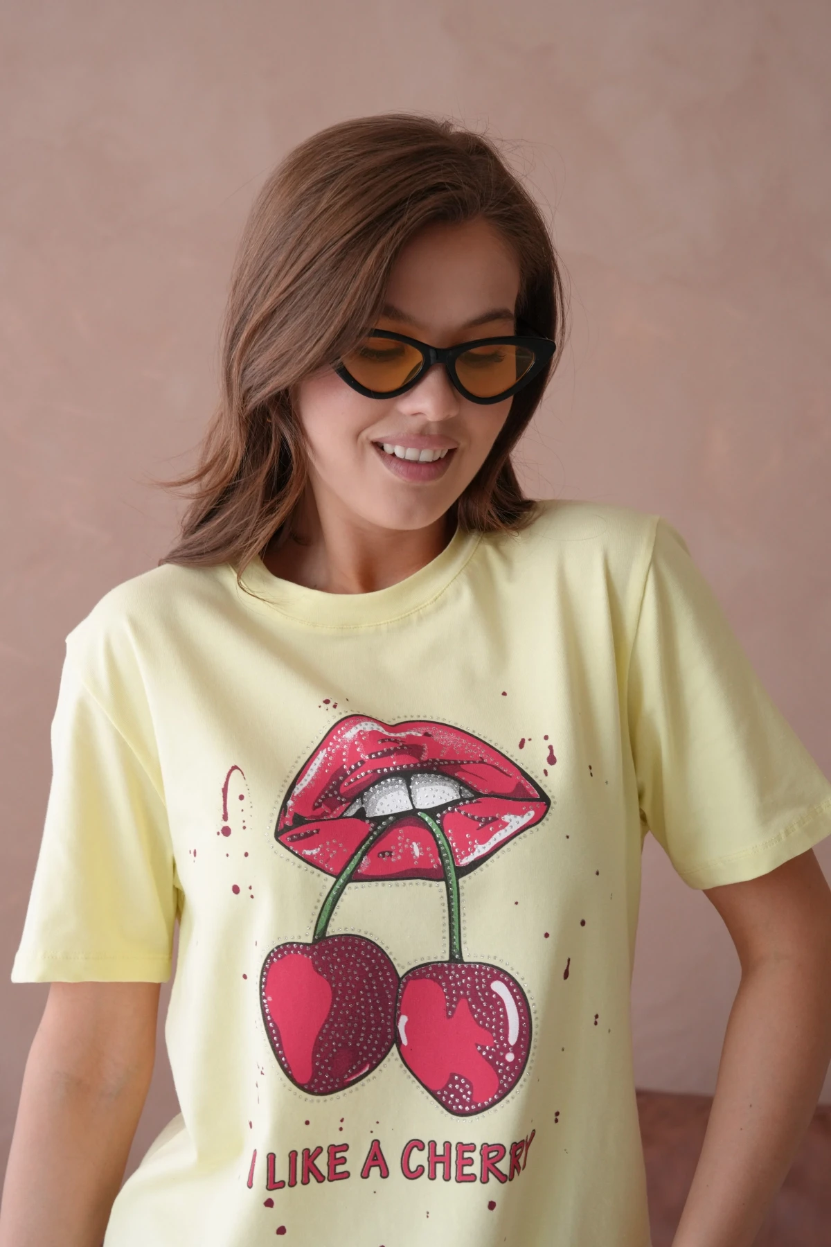 Baskılı Kısa Kol Basic T-Shirt