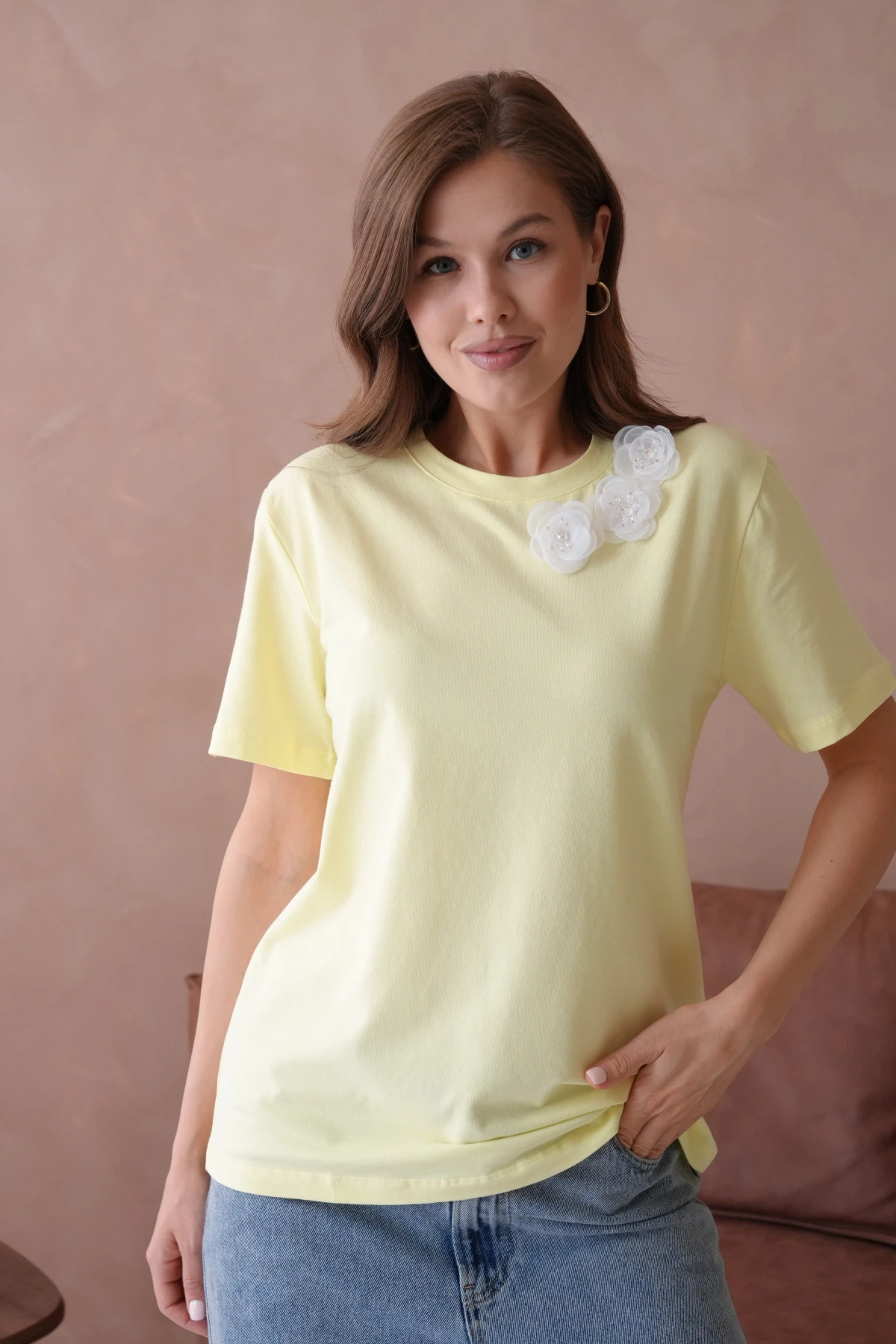 Yazlık Basic Penye T-Shirt