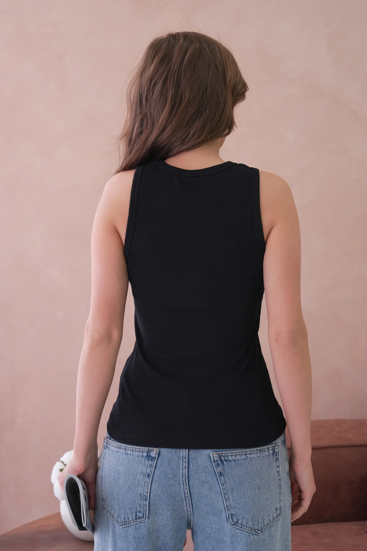 Aksesuar Detaylı Slim Fit Basic Atlet