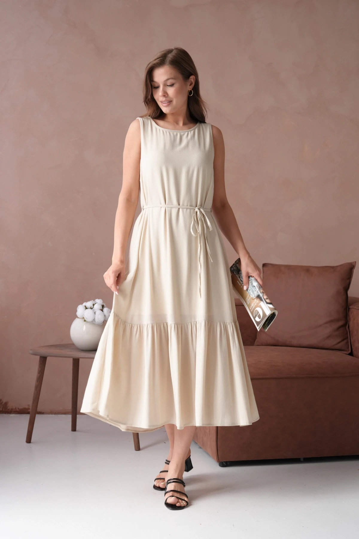 Kısa Kol Yazlık Elbise