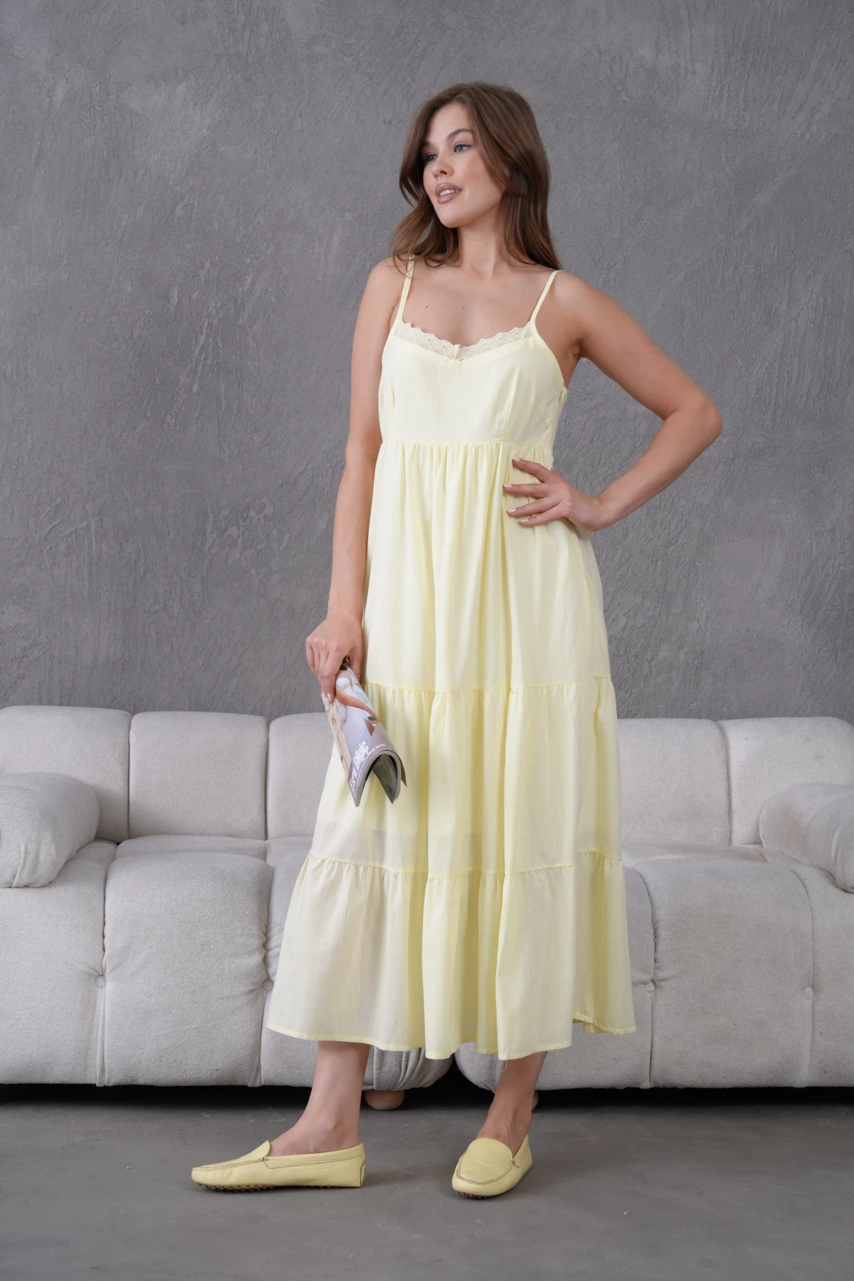 Yazlık Dokuma Elbise