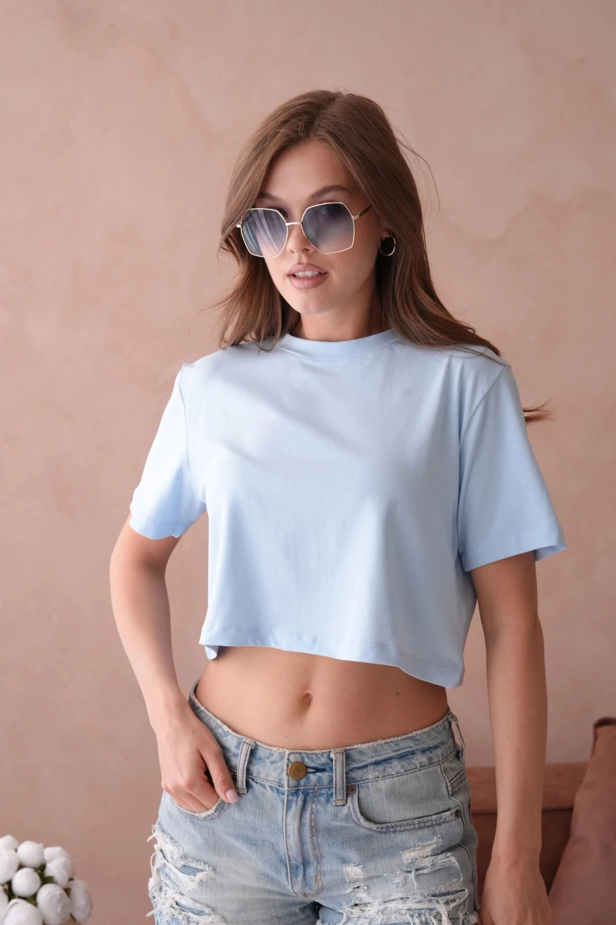 Kısa Kol Basic T-Shirt