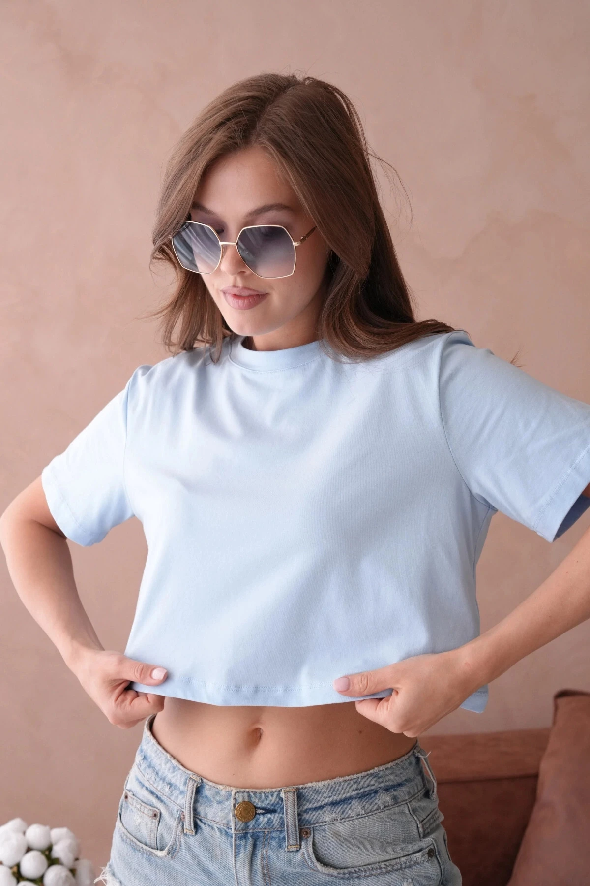 Kısa Kol Basic T-Shirt