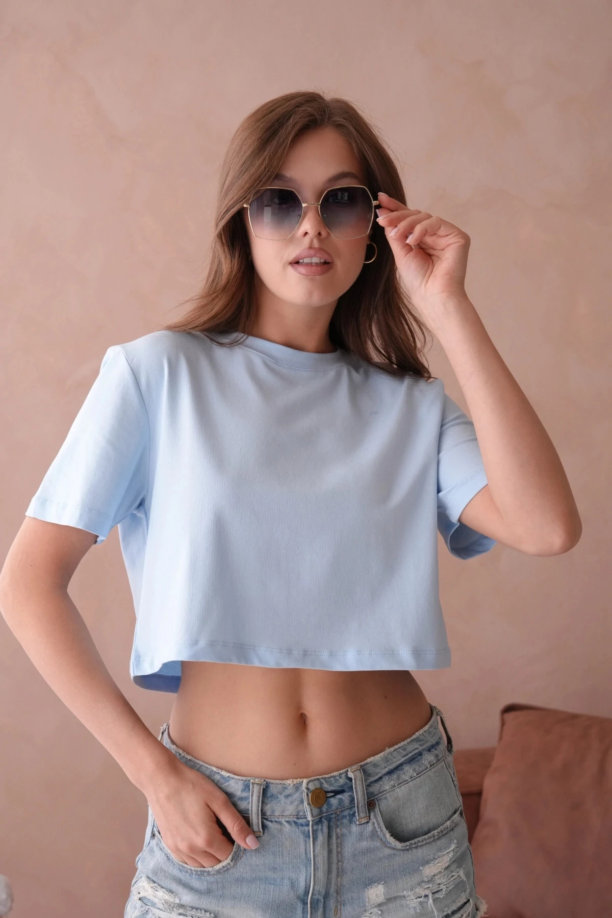 Kısa Kol Basic T-Shirt