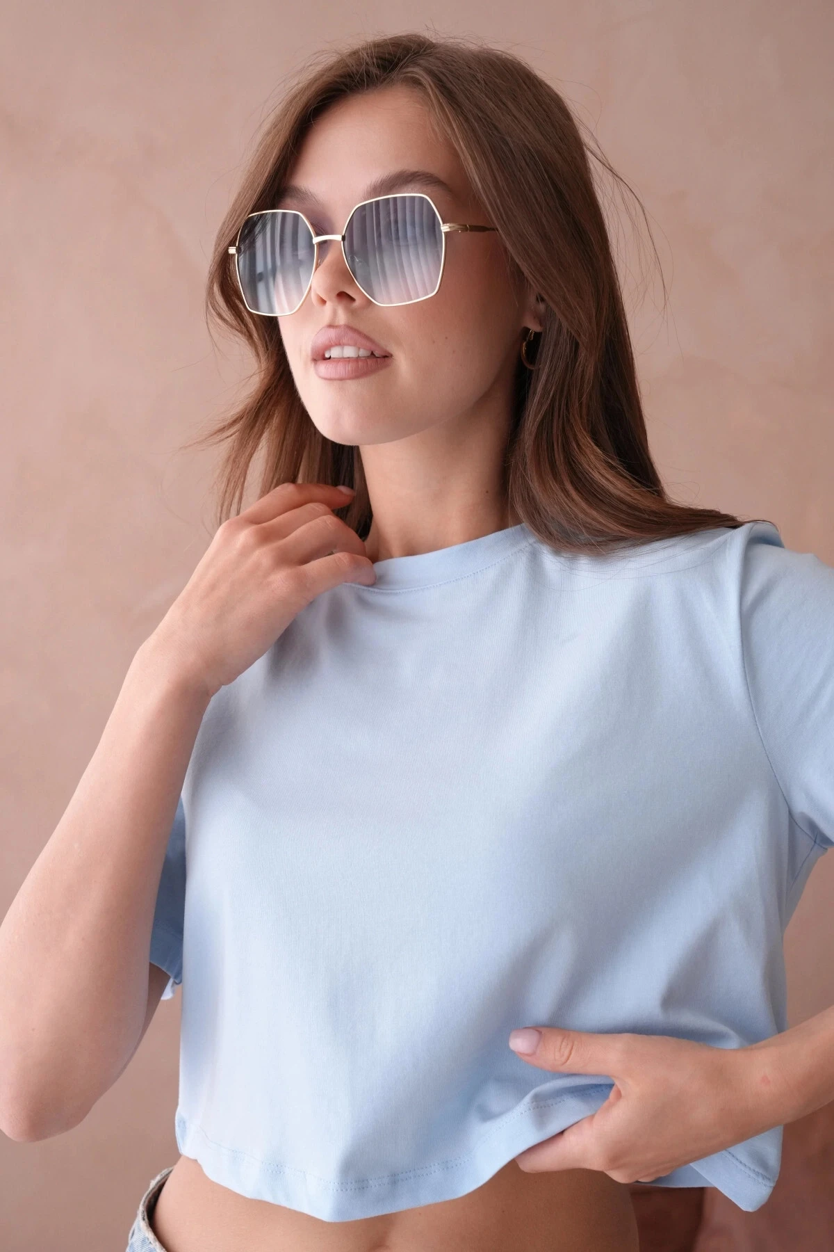 Kısa Kol Basic T-Shirt