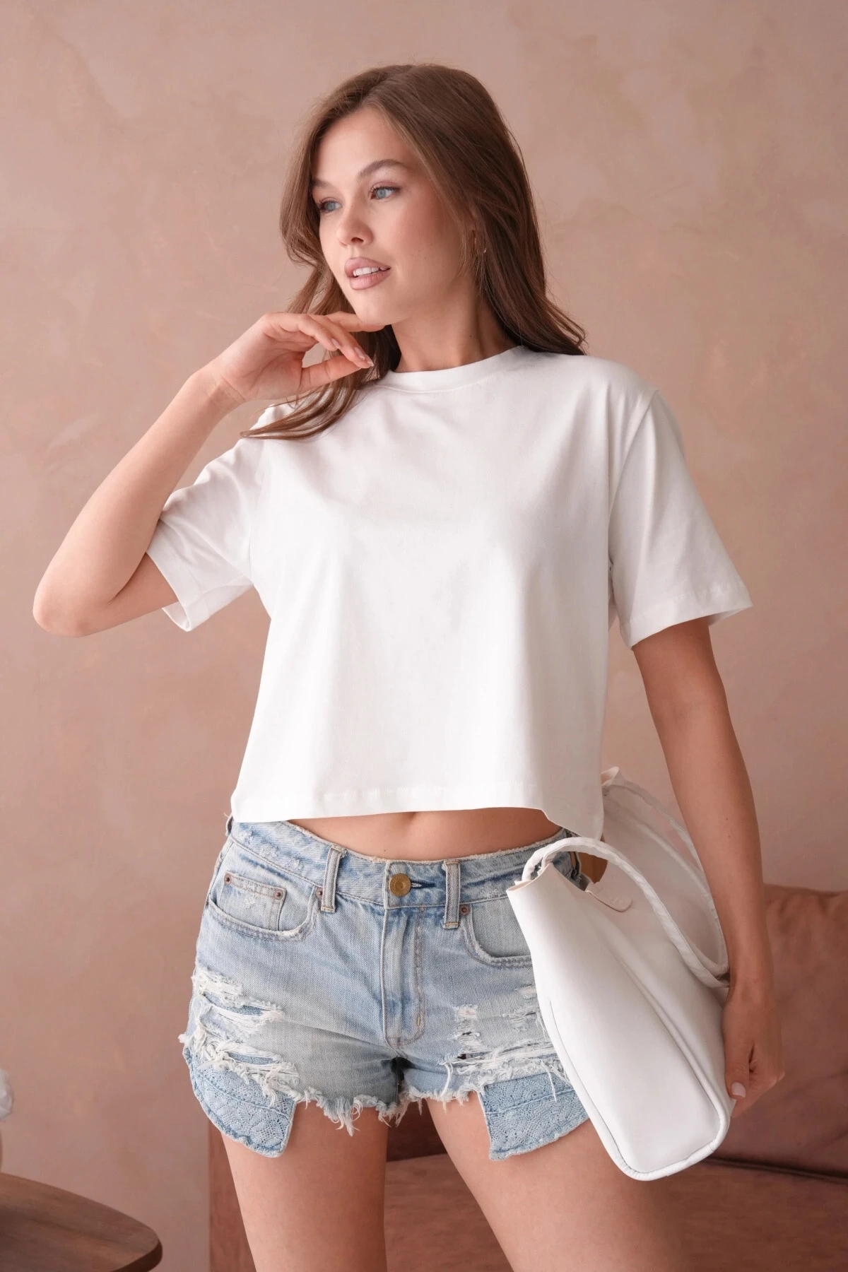 Kısa Kol Basic T-Shirt