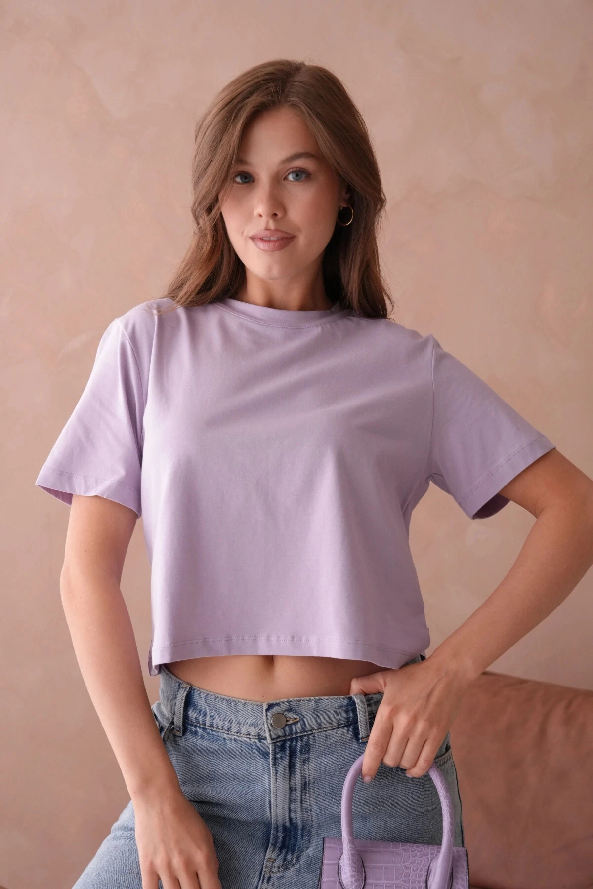 Kısa Kol Basic T-Shirt