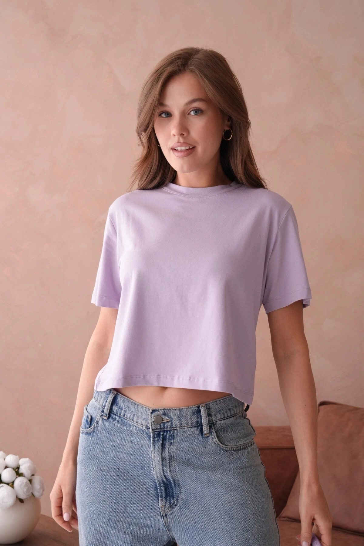 Kısa Kol Basic T-Shirt