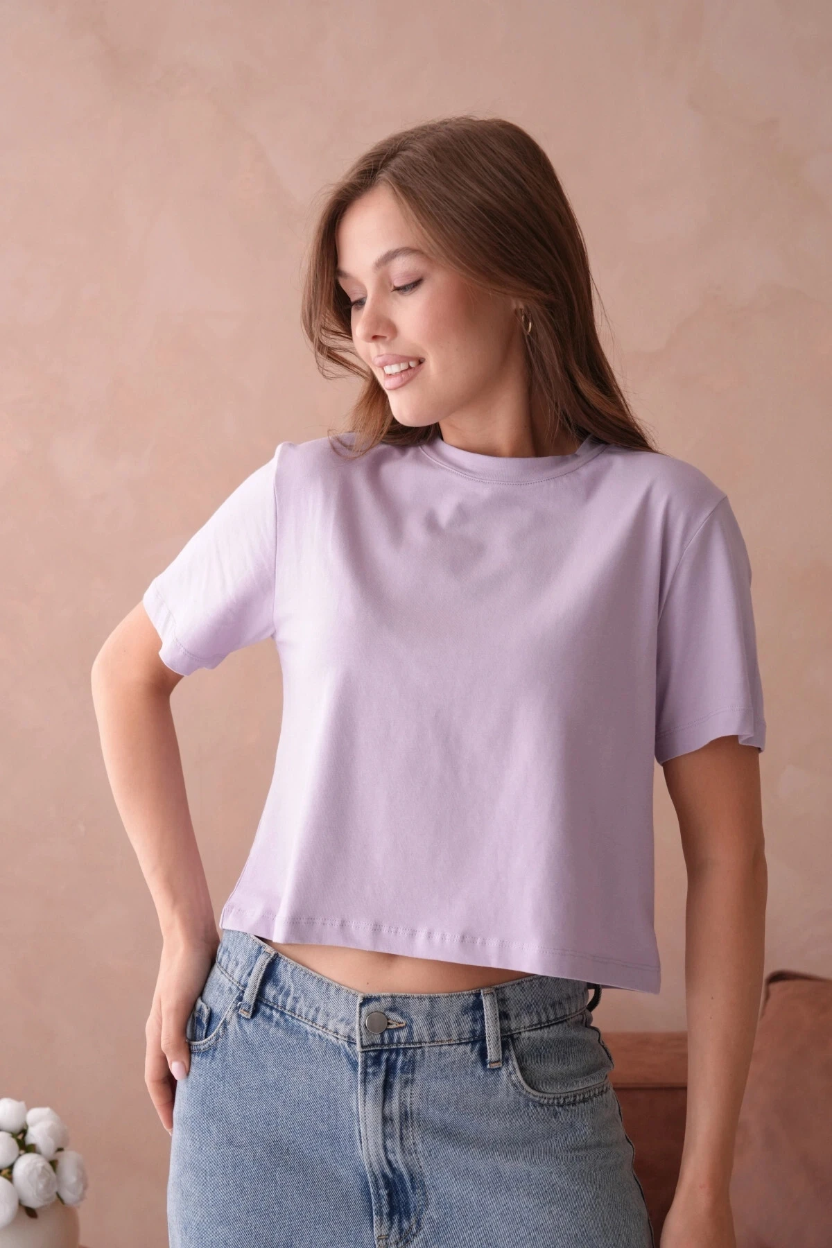 Kısa Kol Basic T-Shirt