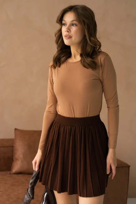 Beli Lastikli Kloş Kısa Etek