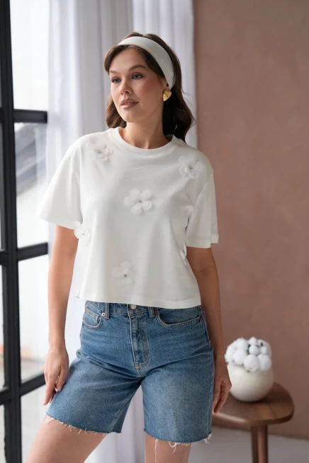Kısa Basic T-Shirt