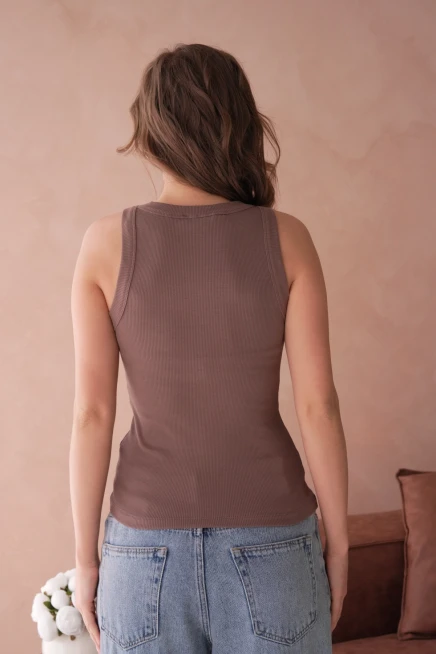 Taş Aksesuar Detaylı Slim Fit Basic Atlet