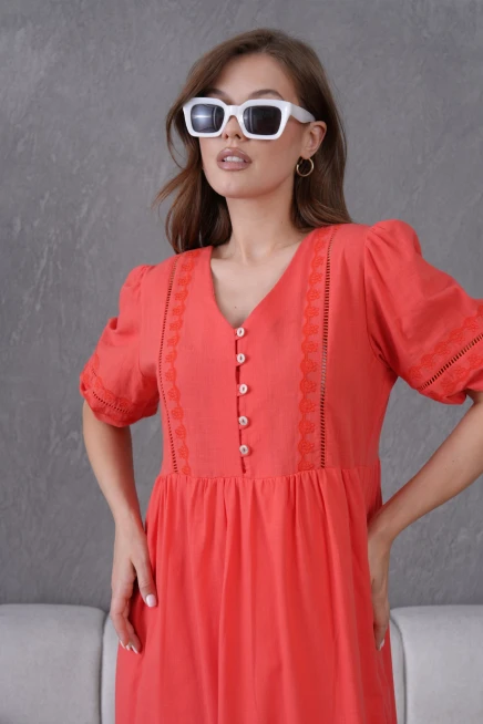 Astarlı Yazlık Rahat Elbise