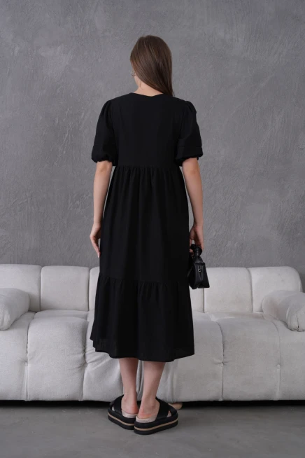 Astarlı Yazlık Rahat Elbise