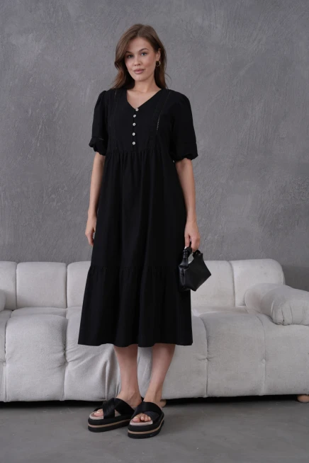 Astarlı Yazlık Rahat Elbise