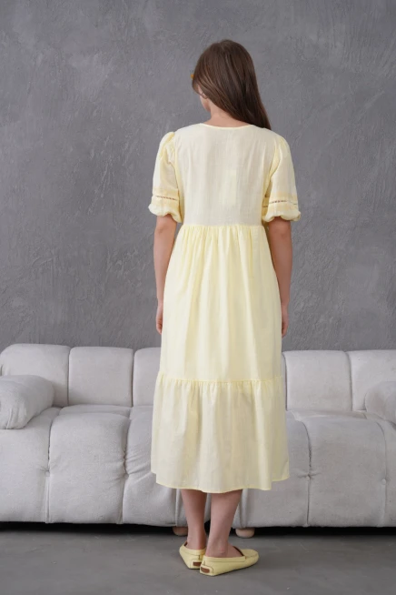 Astarlı Yazlık Rahat Elbise