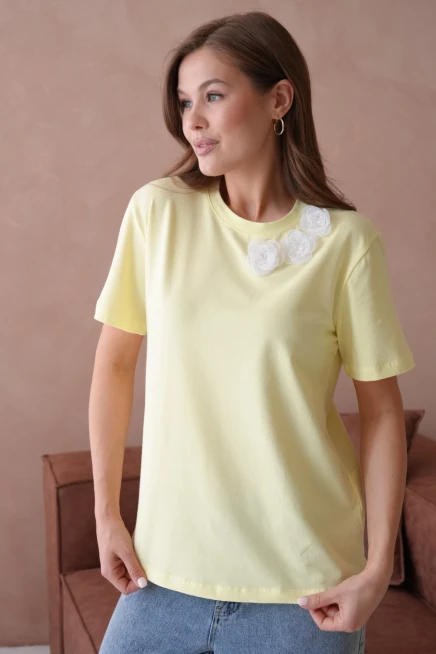 Yazlık Basic Penye T-Shirt