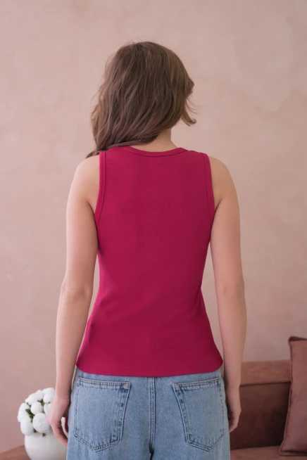 Aksesuar Detaylı Slim Fit Basic Atlet