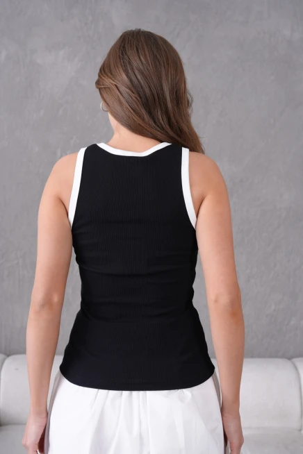 Slim Fit Kaşkorse Basic Atlet