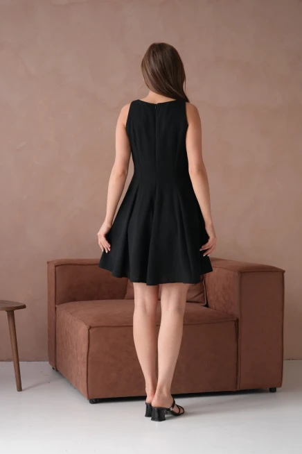 Siyah Yazlık Elbise